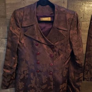 Dana Buchman Tuxedo Dress Up Dress Down Jacket 8